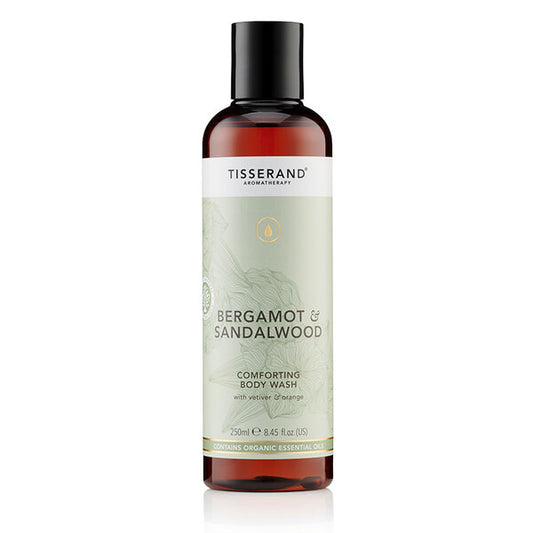 Tisserand Bergamot & Sandalwood Comforting Body Wash 250Ml
