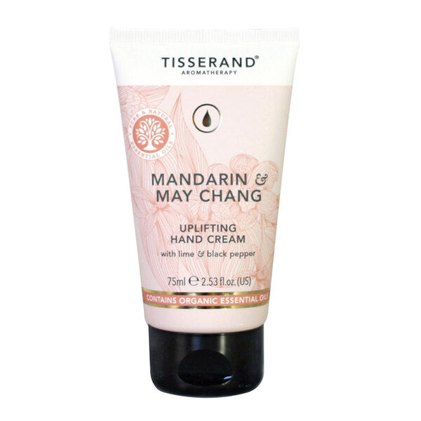 Tisserand Mandarin & May Chang Uplifting Hand Cream 75Ml