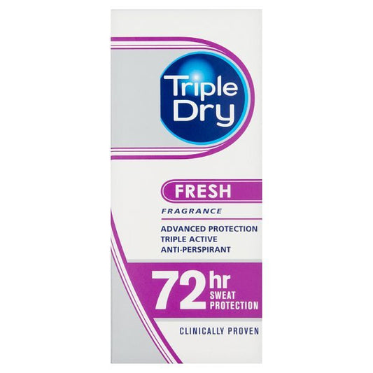 Triple Dry Fresh Active Antiperspirant Roll On 50Ml