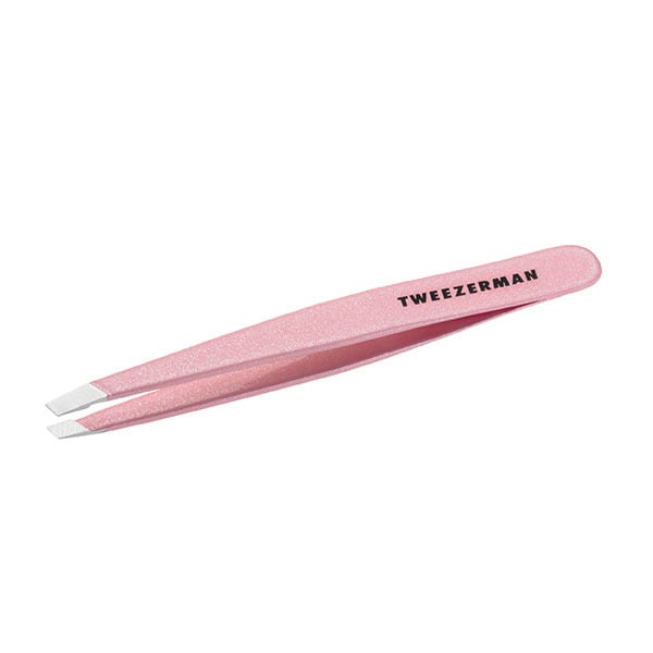 Tweezerman Shimmer Pink Full Size Slant Tweezer