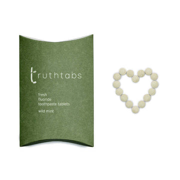Truthbrush Wild Mint Fluoride Toothpaste Truthtabs X 1 Year