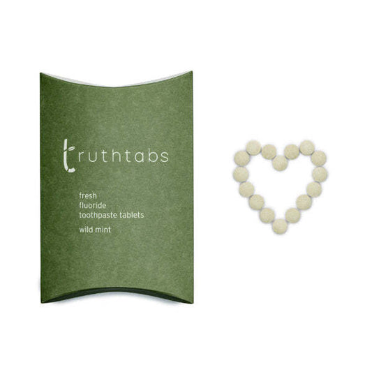 Truthbrush Wild Mint Fluoride Toothpaste Truthtabs X 1 Year