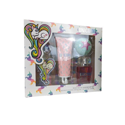 Unicorn Reach For The Rainbows Gift Set Fragrance And Bath