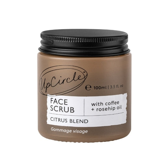 Upcircle Face Scrub Citrus With Coffee + Rosehip Oil - 100Ml