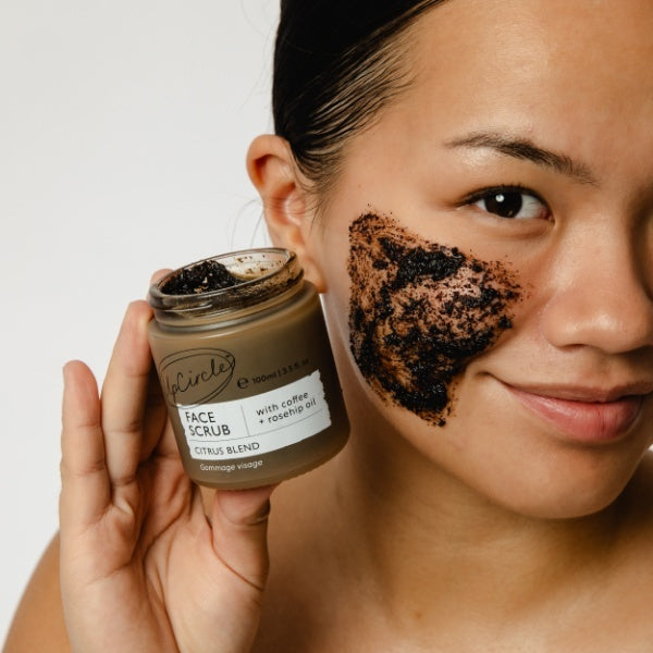 Upcircle Face Scrub Citrus With Coffee + Rosehip Oil - 100Ml