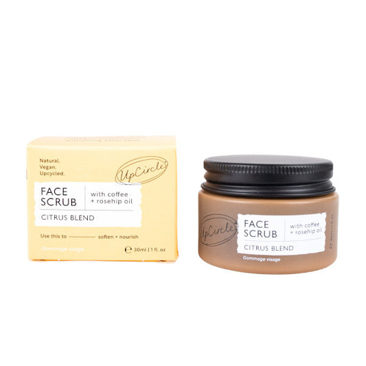 Upcircle Face Scrub Citrus With Coffee - Travel Size - 30Ml