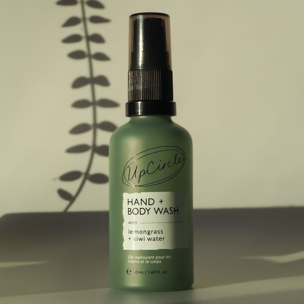 Upcircle Hand + Body Wash With Kiwi Water-Travel Size-50Ml