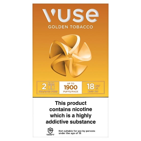 Vuse Epod Pods Golden Tobacco 18Mg