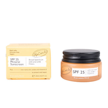 Upcircle Spf 25 Mineral Sunscreen - Travel Size - 20Ml