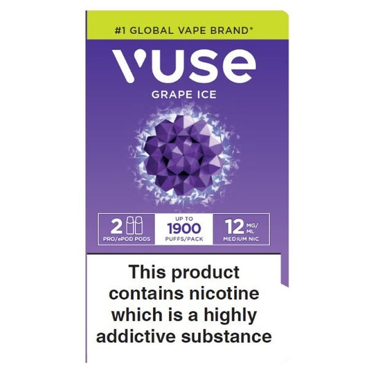 Vuse Pro Pods Grape Ice 12Mg