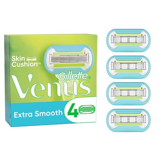 Venus Extra Smooth Razor Blades X4