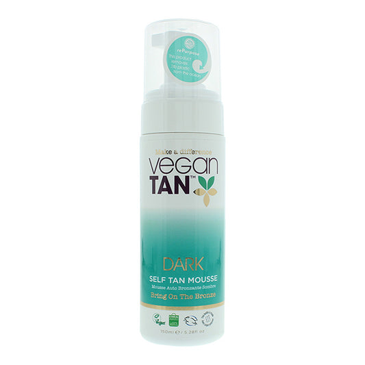 Vegan Tan Self Tan Mousse Dark 150Ml