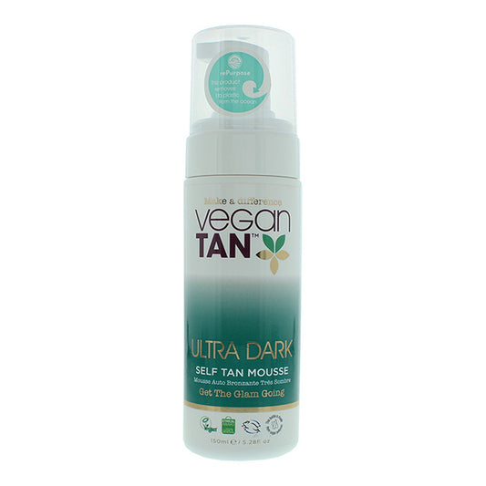 Vegan Tan Self Tan Mousse Ultra Dark 150Ml