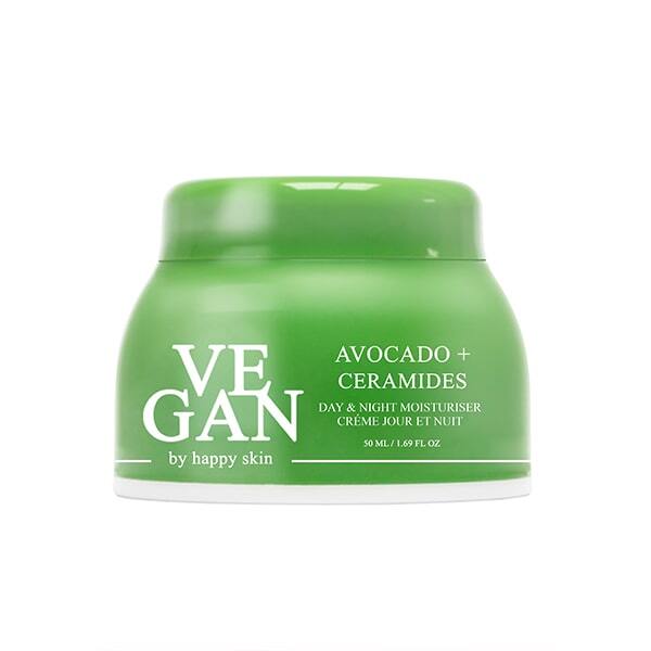 Vegan By Happy Skin Avocado Ceramide Night Moisturiser
