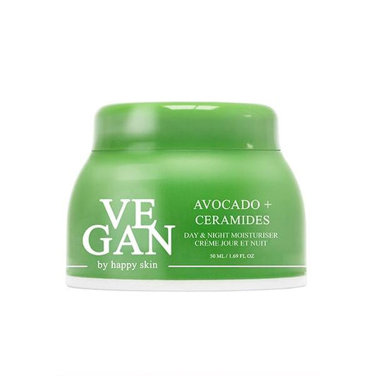 Vegan By Happy Skin Avocado Ceramide Night Moisturiser