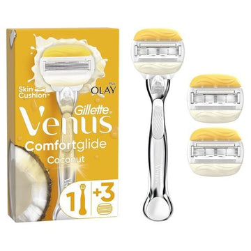 Venus Comfortglide Coconut Plus Olay Razor - 3 Blades
