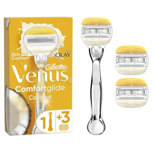 Venus Comfortglide Coconut Plus Olay Razor - 3 Blades