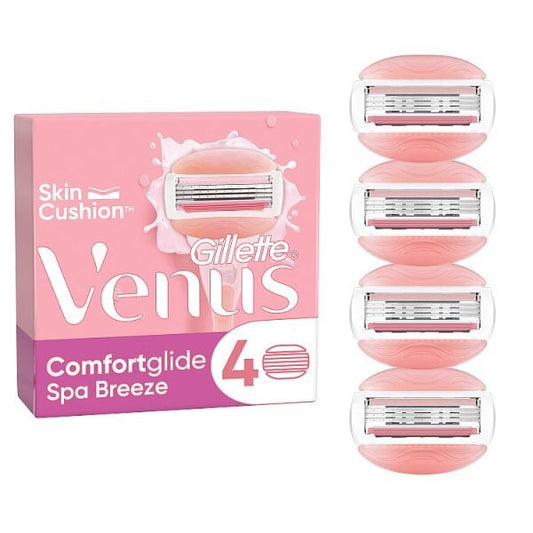 Venus Comfortglide Spa Breeze Razor Blades X4