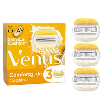Venus Comfortglide Coconut Plus Olay Razor Blades X3