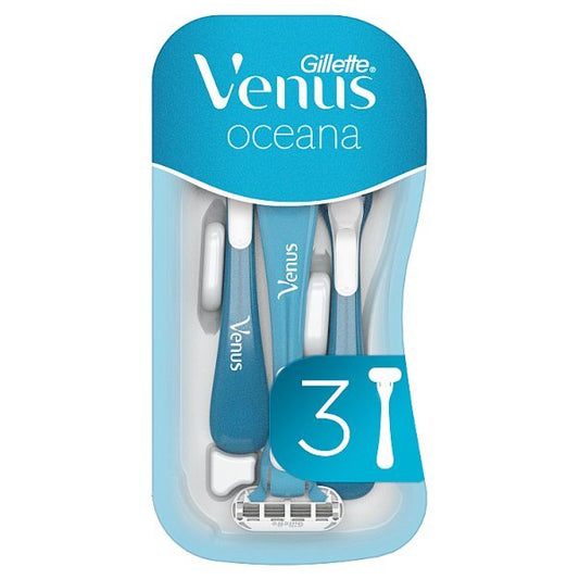 Gillette Venus Oceana Women'S Disposable Razors 3 Count