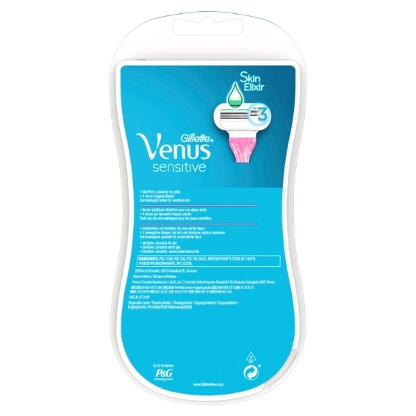 Venus Smooth Sensitive Dispo 3Pk