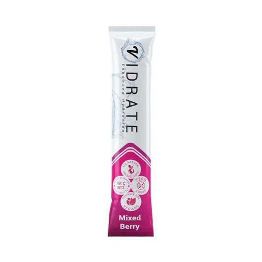 Vidrate Zero Sugar Hydration Sachets Mixed Berry X 30