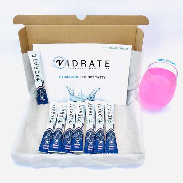 Vidrate Night Time Hydration Sachets Mixed Berry X 8