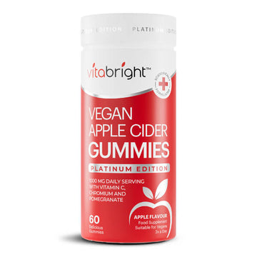 Vitabright 60 Delicious Apple Cider Vinegar Gummies