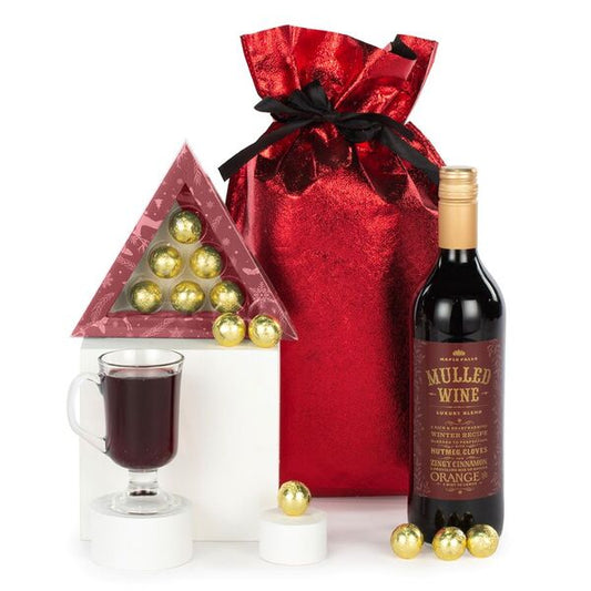 Virginia Hayward Mulled Wine & Chocolates Hamper