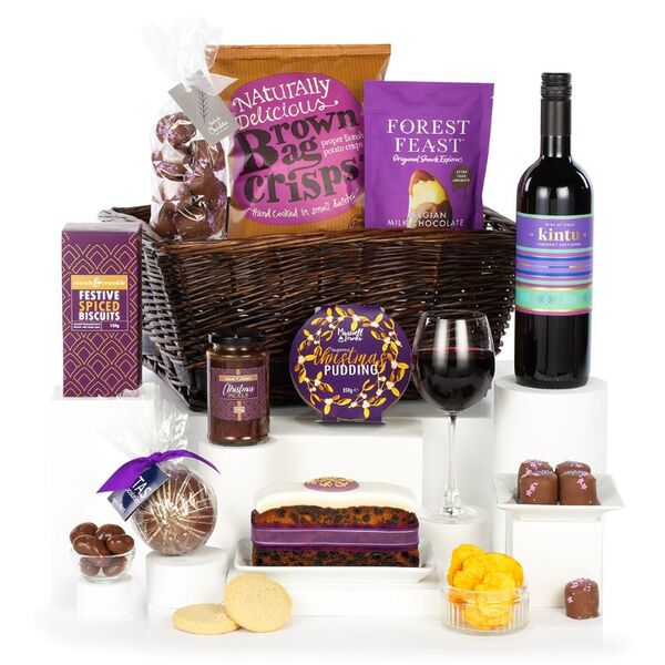 Virginia Hayward Christmas Cracker Basket Hamper