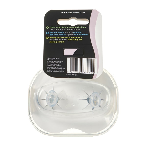 Vital Baby Airflow Soother 0-6 Month