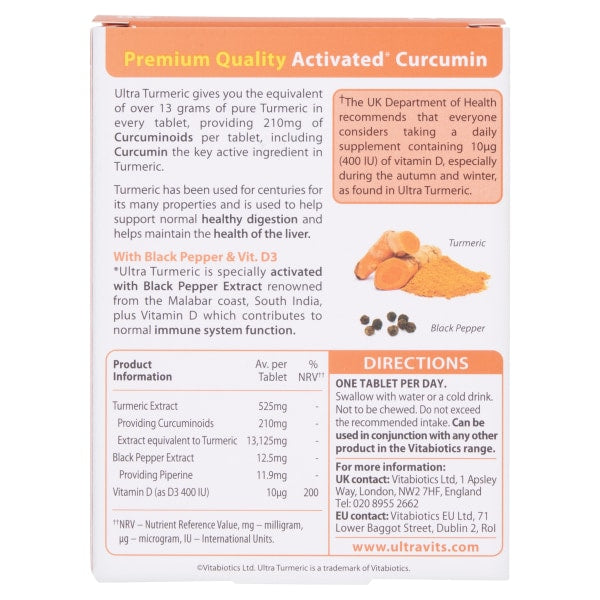 Vitabiotics Ultra Turmeric X 60