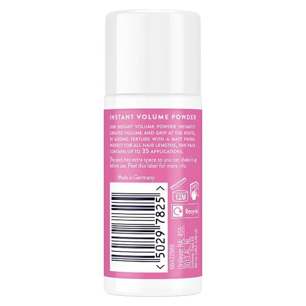 Vo5 Instant Volume Hair Styling Powder 7 G