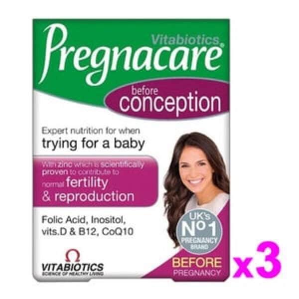 Vitabiotics Pregnacare Conception Tablets 3 Month Supply