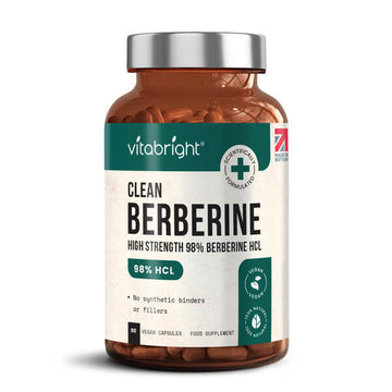 Vitabright High Strength 98% Berberine Hcl Capsules