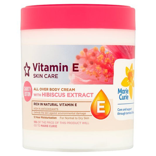 Vitamin E All Over Body Cream With Hibiscus 465Ml