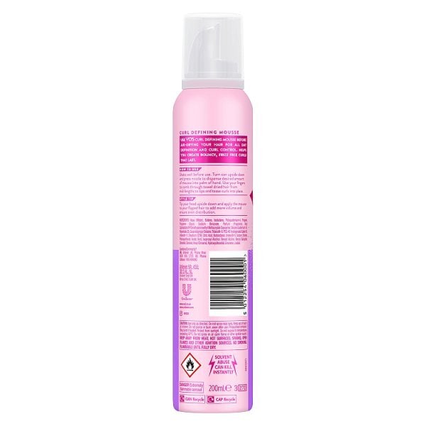 Vo5 Curl Defining Hair Mousse 200Ml