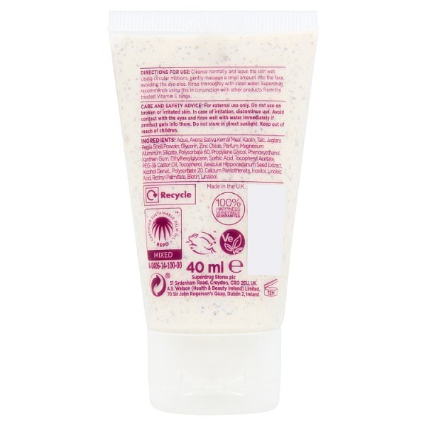 Vitamin E Oatmeal Scrub