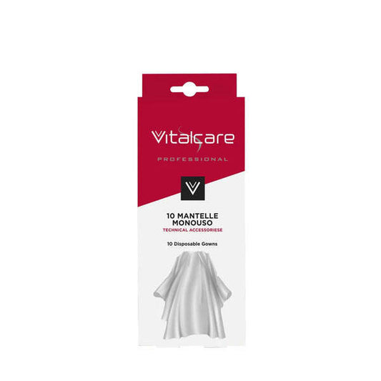 Vitalcare Disposable Gowns For Hair Colouring 10 Pcs