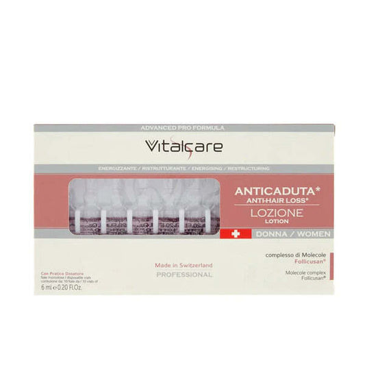Vitalcare Swiss Anti-Hair Loss Lotion Women 10 Vials Of 6Ml