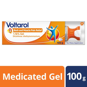 Voltarol Back & Muscle Pain Relief 1.16% Gel 100G