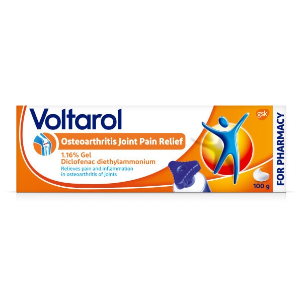 Voltarol Osteoarthritis Joint Pain Relief Gel 1.16% 100G