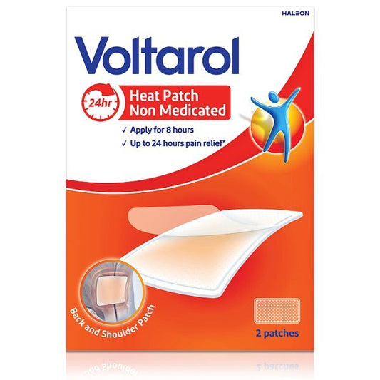 Voltarol Non Medicated Pain Relief Patches Heat Patch 2S