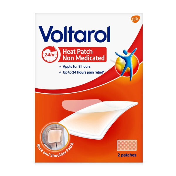 Voltarol Non Medicated Pain Relief Patches Heat Patch 2S