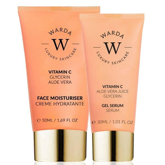 Warda Glow Boost Vitamin C Moisturizer + Serum