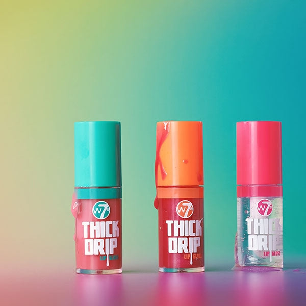 W7 Thick Drip Lip Gloss - In The Clear 4.8Ml