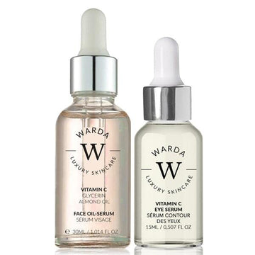 Warda Vitamin C Glow Oil Serum + Eye Serum