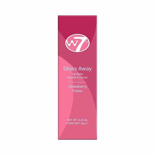 W7 Gloss Away Lip Balm - Strawberry 10G