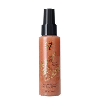 W7 Ready/Set/Glow - Illum. Setting Spray Rose Gold 100Ml
