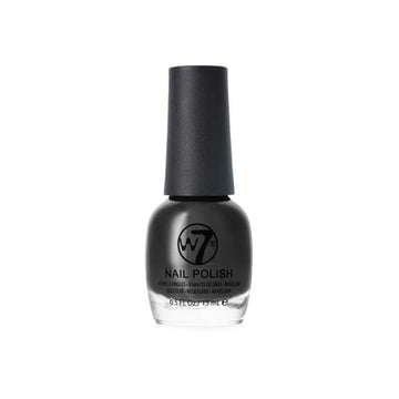 W7 Nail Polish Black 15Ml